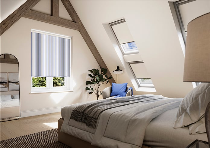 The British Stripe Co. Mary, Bristol No.3 - Roller Blind - Image 7